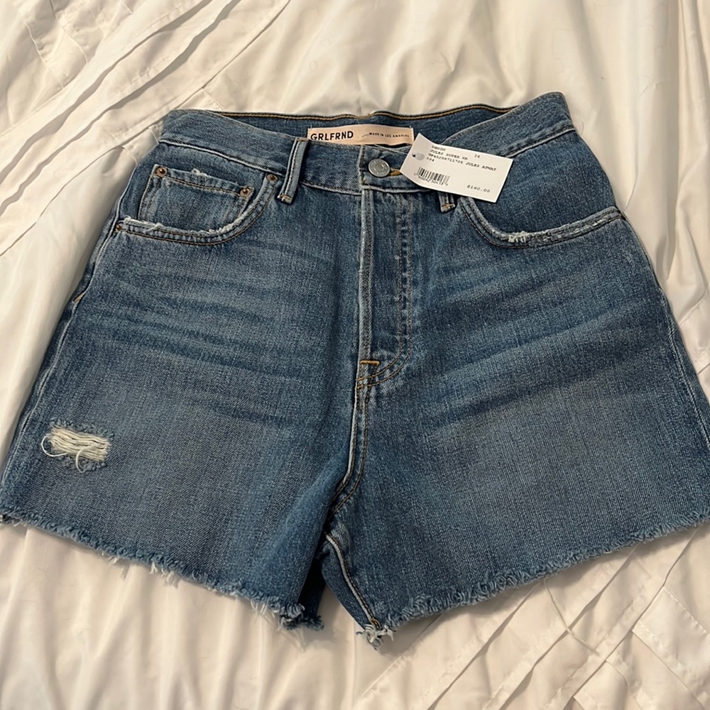 GRLFRND jean shorts